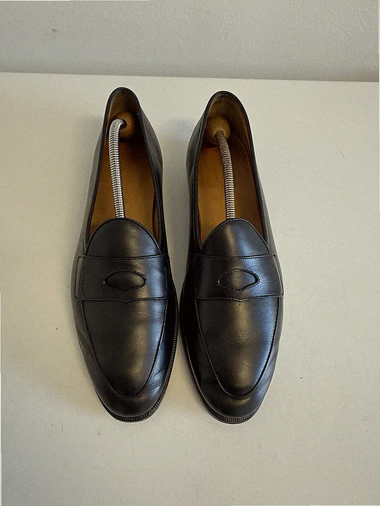 Baudoin & Lange Grand Fleurus Penny Loafers Herren Gr. 44