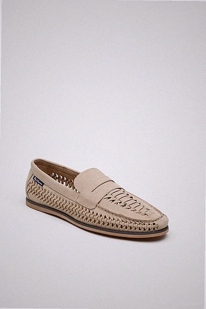 Ben Sherman Miami Herren Stein Halbschuhe