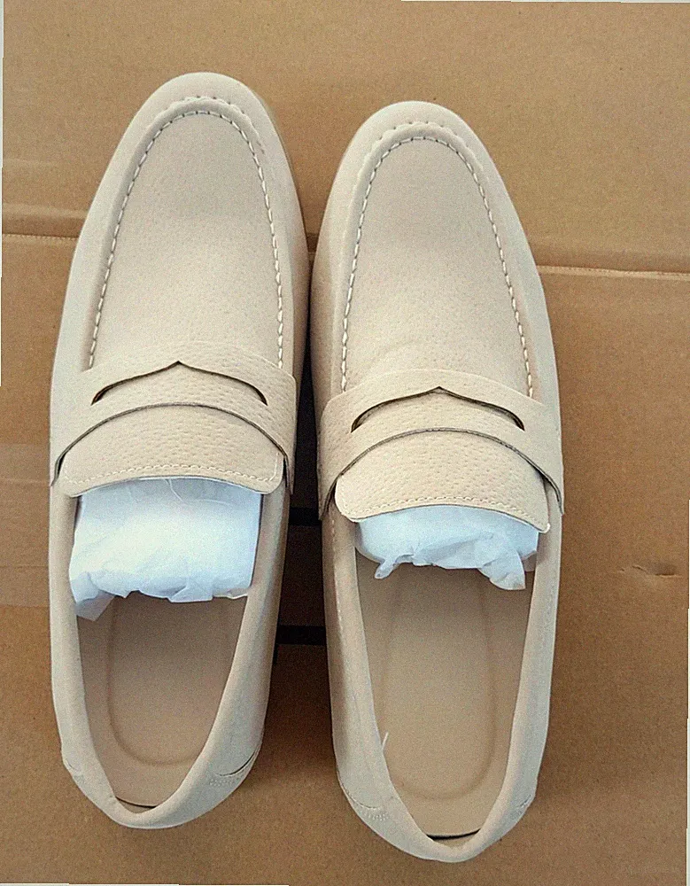 Bequeme Slipper Penny Loafer - Herren Einfarbig Schuhe für Outdoor Aktivitäten...
