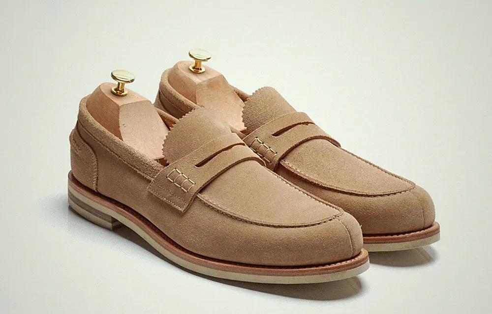 Berwick 1707 hellbraune Penny Loafer Schuhe - `3961` UK 13 US 14 EU 48