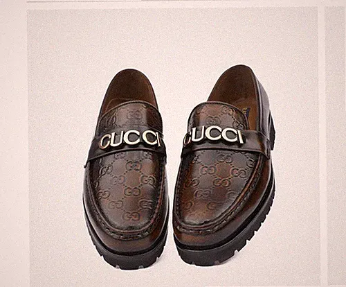 Bespoke Men’s Brown Leather Penny Loafers | Chunky Slip-On Custom Dress Shoes