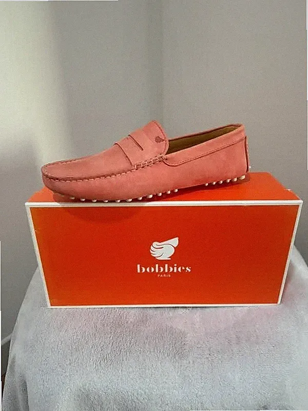 Bobbies - Halbschuhe, rosa, Größe 42
