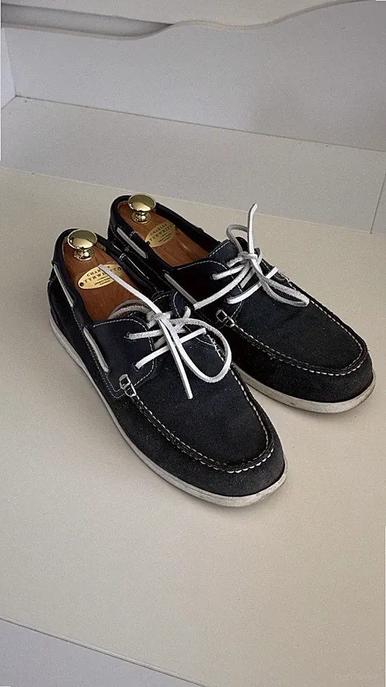 Bootschuhe Loafer Slipper Halbschuhe Herren Gr. 43