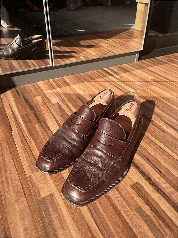 Bordeaux, Rote Loafer Von Barret 44￼