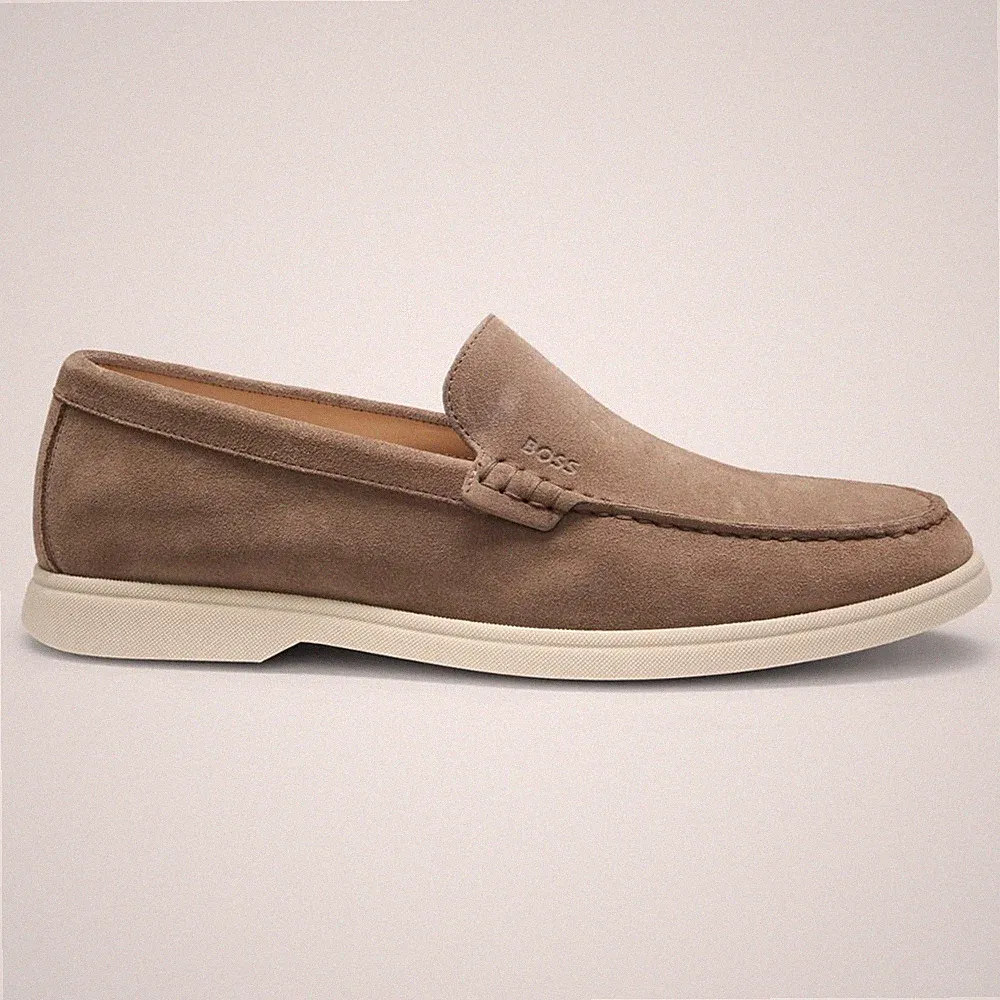 Boss Halbschuh Wildleder Logo 50543083