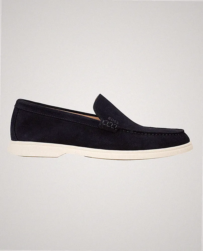 Boss Herren Halbschuhe Wildleder