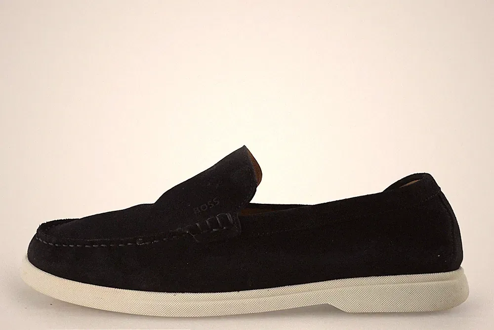 Boss Herren Loafers in größe EU 43 Blau