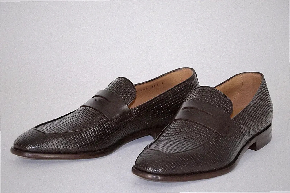 BOSS Loafers, Gr. 42 / UK 8 / US 9, Made in Italy, Dark Brown