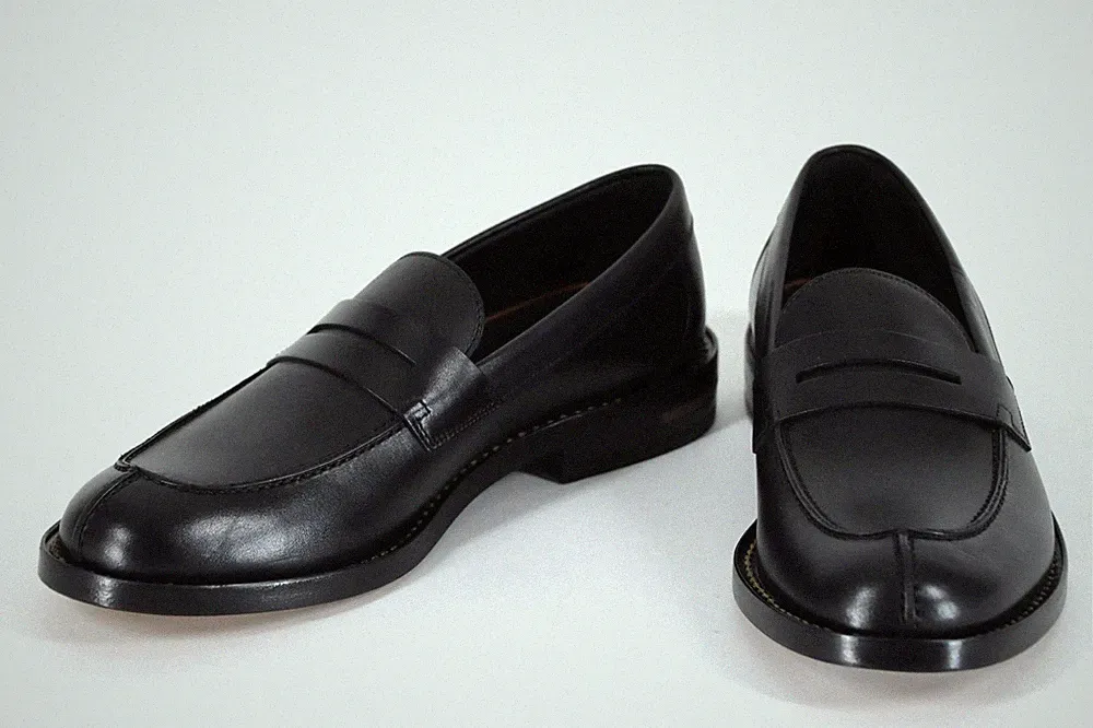 BOSS Loafers, Mod. Enri_Loaf_ltpe, Gr. 42 / UK 8 / US 9, Made in Italy, Black