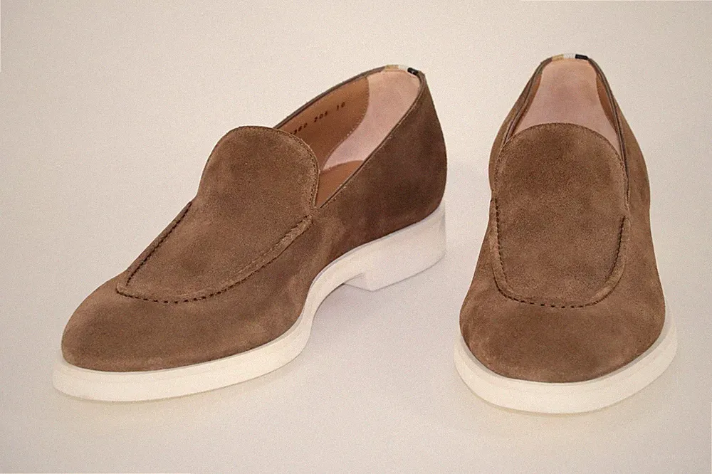 BOSS Loafers, Mod. Jerrard_Loaf_sdvp, Gr. 44 / UK 10, Made in Italy, Dark Brown
