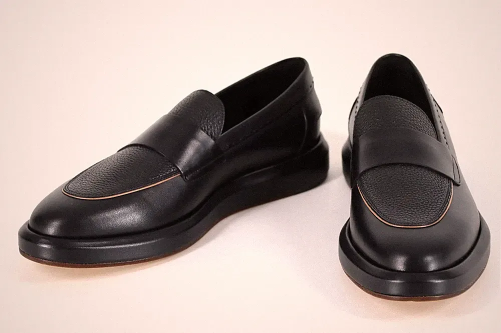 BOSS Loafers, Mod. Randy_Loaf_ltcvramf, Gr. 44, UK 10, Made in Italy, Black