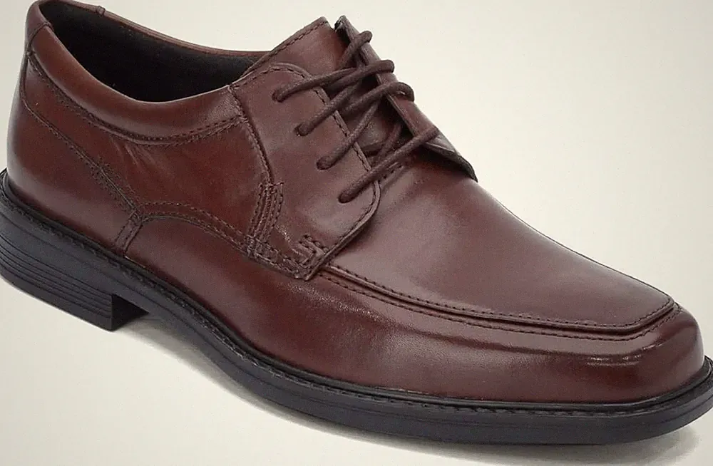 Bostonian Men's Ipswich Apron Loafers Brown Leather Oxford Shoe US 8.5