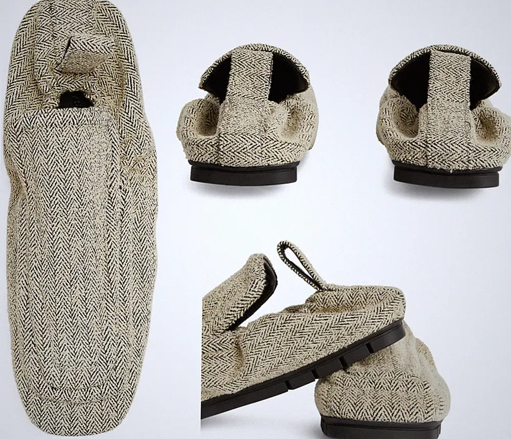 BOTTEGA VENETA Herringbone Loafers Slides Pantolette Mules Shoes Sneakers Schuhe