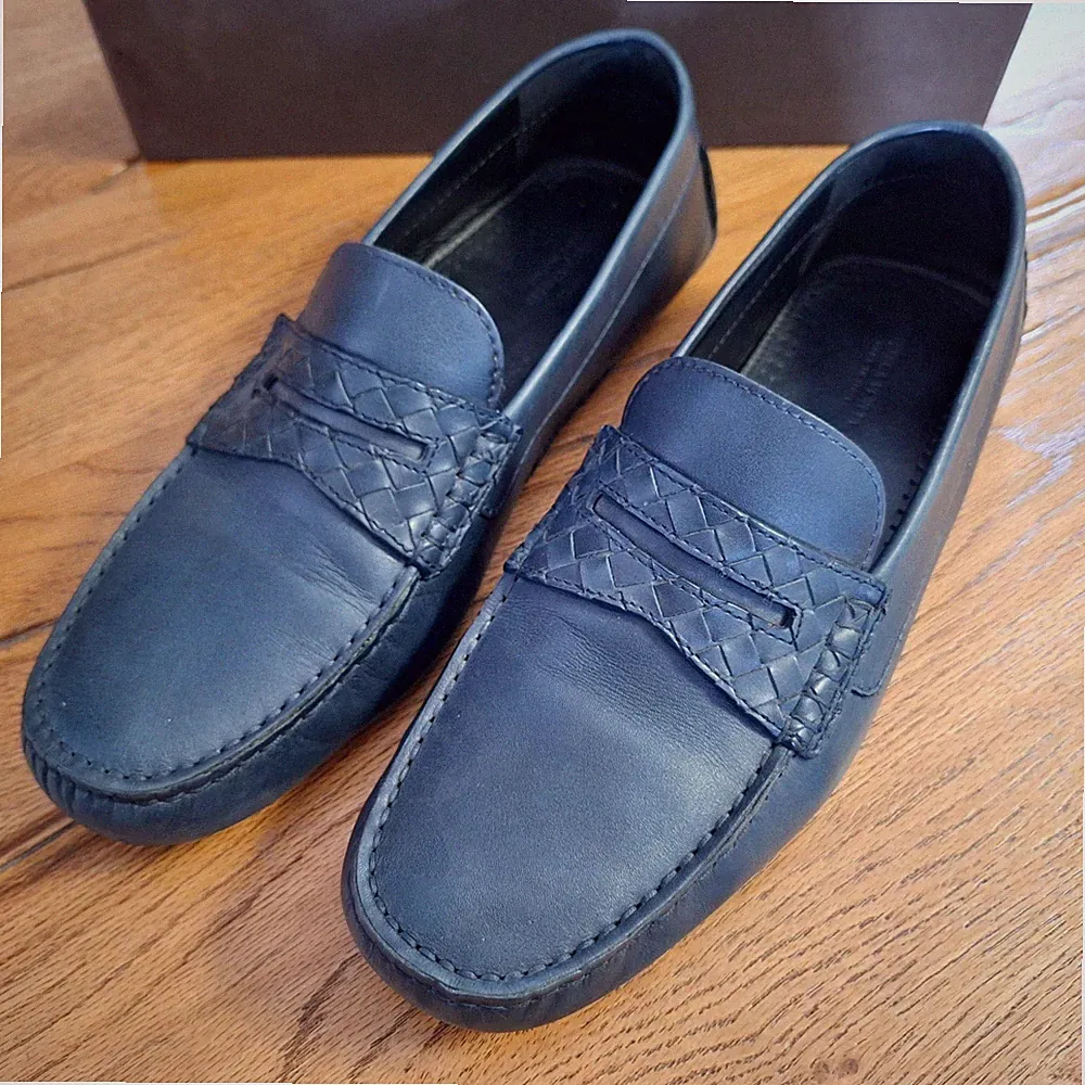 Bottega Veneta Leder Halbschuhe
