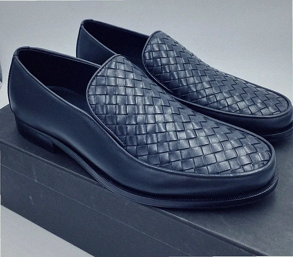Bottega Veneta Schuhe Loafer Slipper Leder Schwarz Gr. 40,5 LP: 799 EU NEU