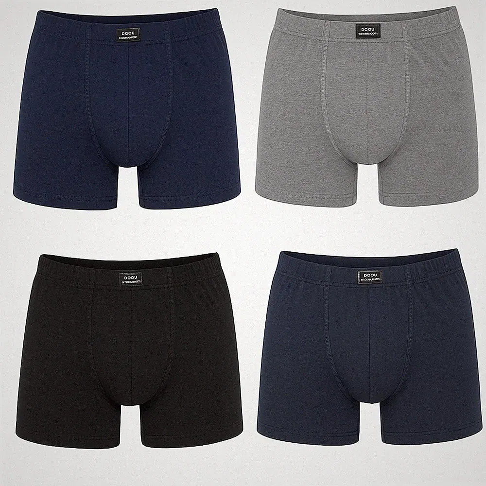 Boxershorts Herren Übergröße 4XL–7XL | 3er Pack | Baumwolle & Elastan | bequeme