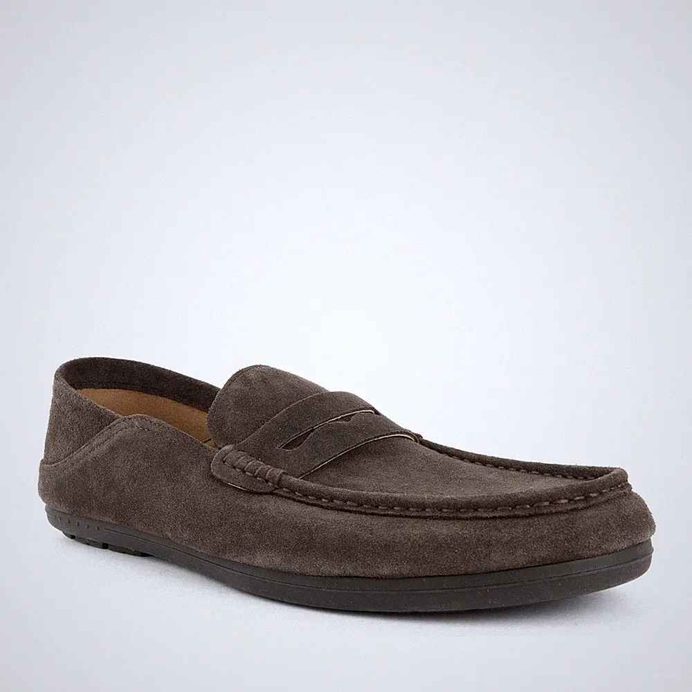 Brandson Herren Braune Wildleder Loafer Freizeit BRD3969-25113