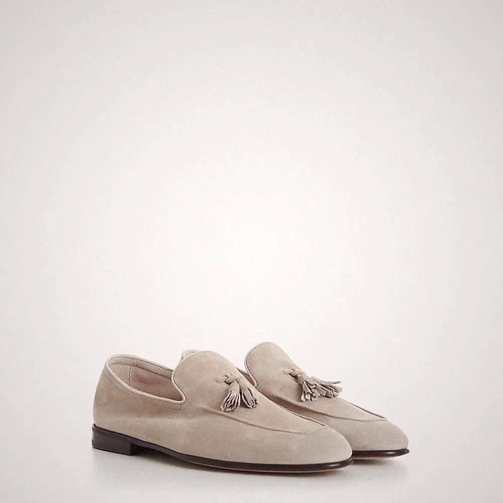 43.5 Loafer mit Quasten