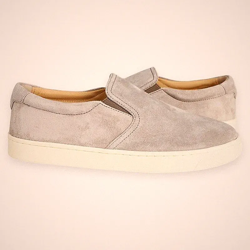 Brunello Cucinelli Herren Wildleder Slipper (neutral) MZUSILN332 C6761 135856050 [U]