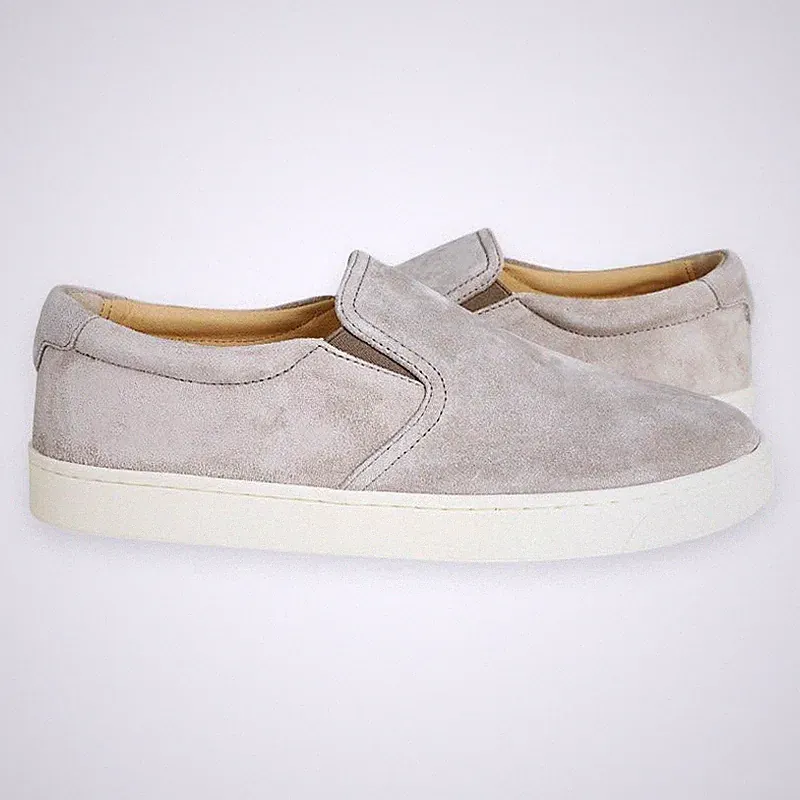 Brunello Cucinelli Herren Wildleder Slipper (neutral) MZUSILN332 C6761 135856050 [U]