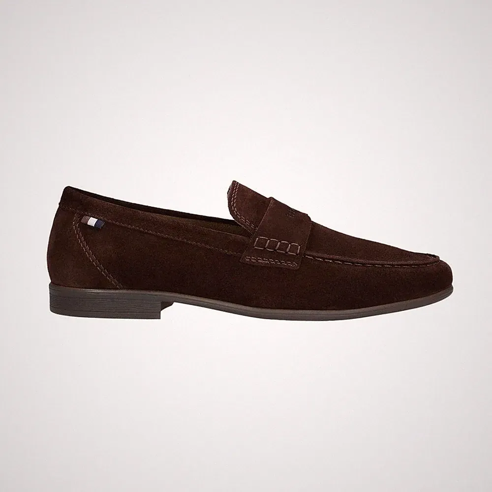 Bugatti 311-AW660-1400 | Dunkelbraunes Wildleder | Klassische Smart Freizeit Halbschuhe für Herren