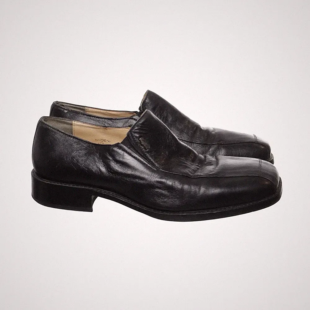 Bugatti, Loafers, Größe: 43, Leder, Schwarz, Herren #Wv6