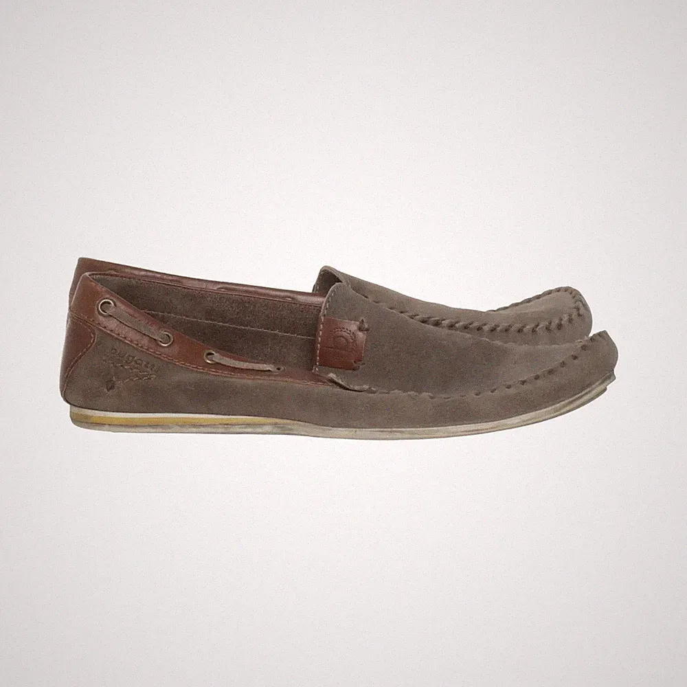 Bugatti, Loafers, Größe: 44, model: antibes, Leder, Grau/Braun, Herren #WDH