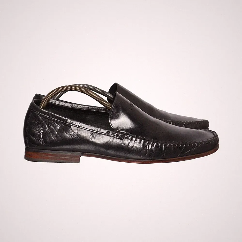 Bugatti, Loafers, Größe: 45, Leder, Schwarz, Herren #Iw7