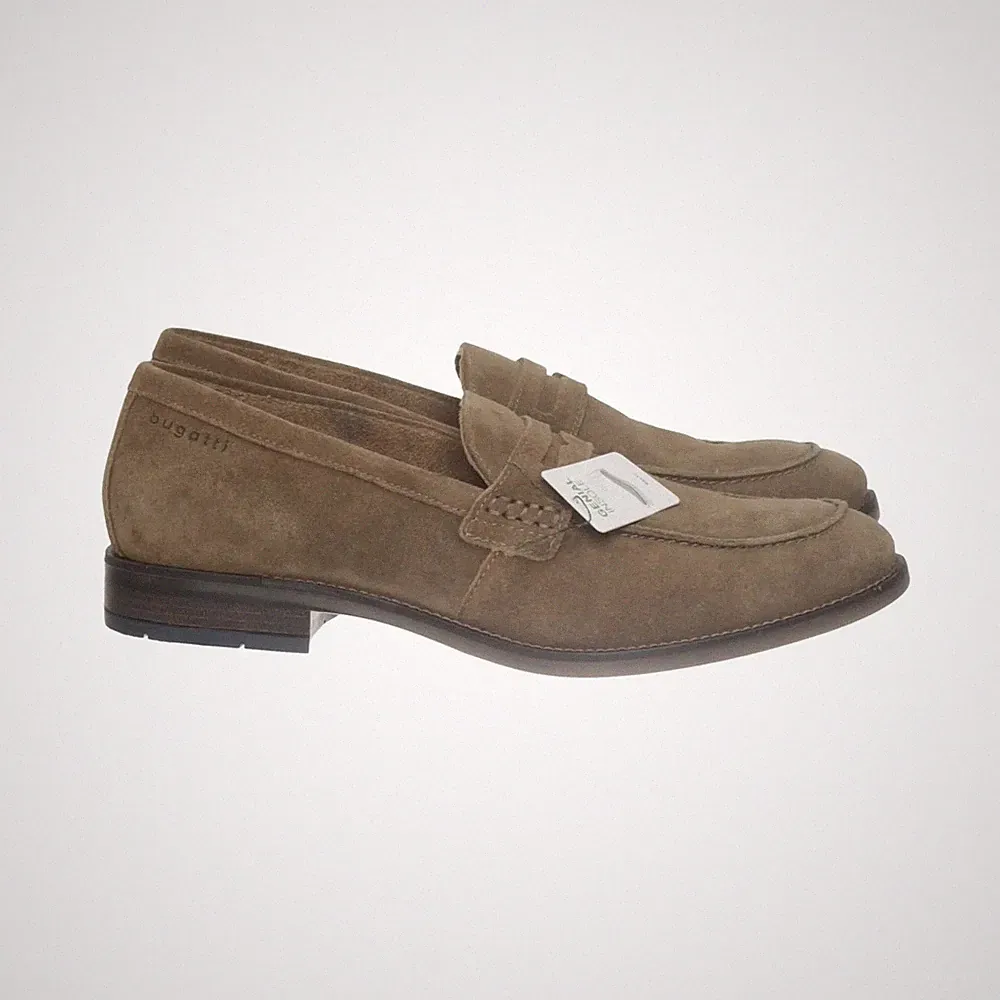 Bugatti, Loafers, Größe: 46, Leder, Grün, Herren #Zaj
