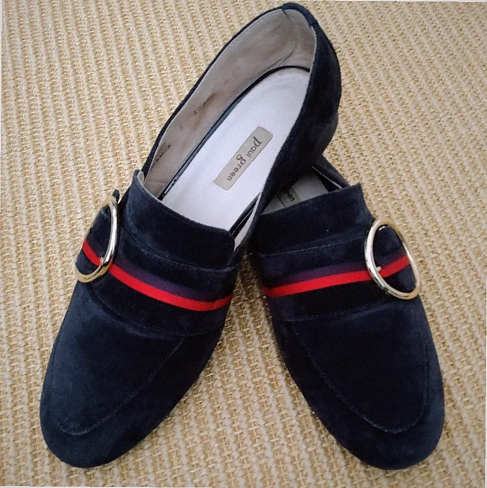 Butterweiche PAUL GREEN Super Soft Loafer 5/38 38,5 nachtblau Velourleder