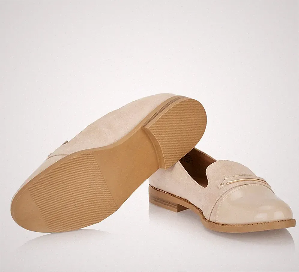 Call it Spring Fenadda Damenschuhe UK 8 EU 41 natürliche Loafer flache Schuhe KOSTENLOSER VERSAND