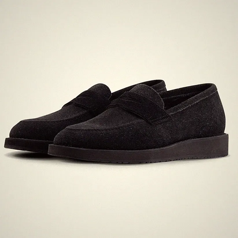 CAMBRIDGE Herren Wildleder Leder Halbschuhe