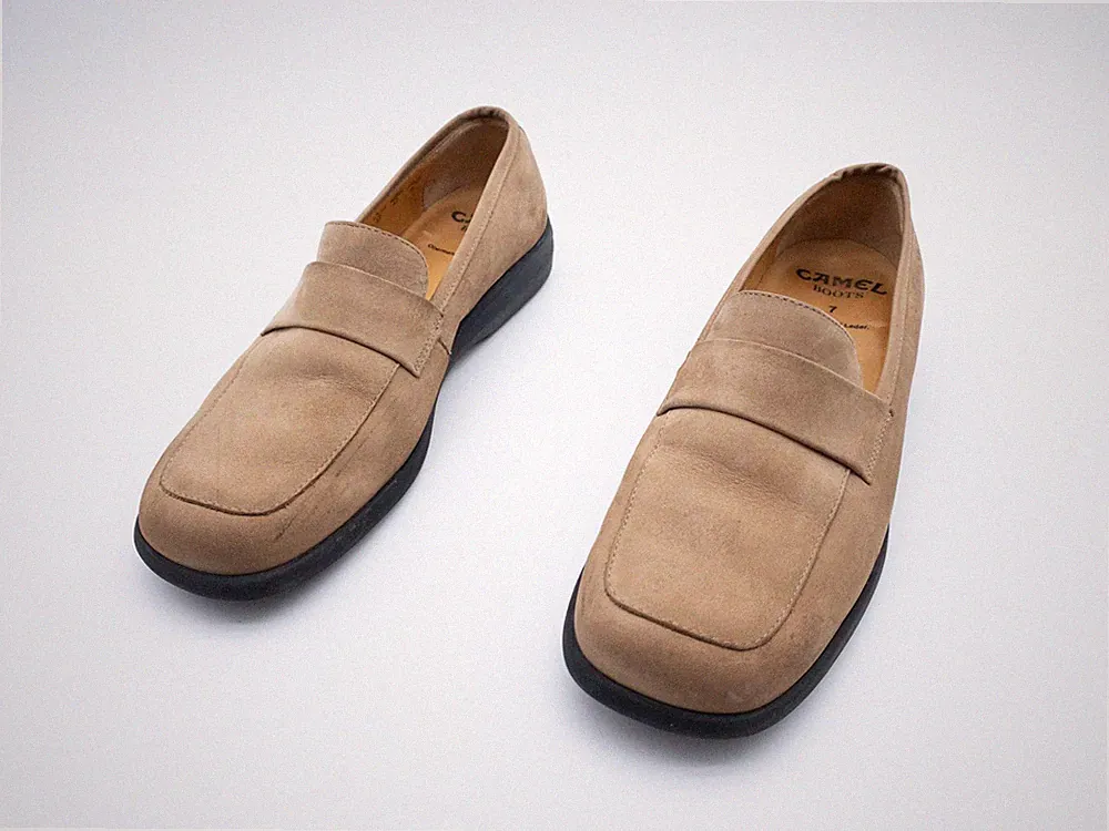 CAMEL BOOTS Herren Slipper Loafer Halbschuh Freizeitschuh Gr40,5 EU Art 20006-55