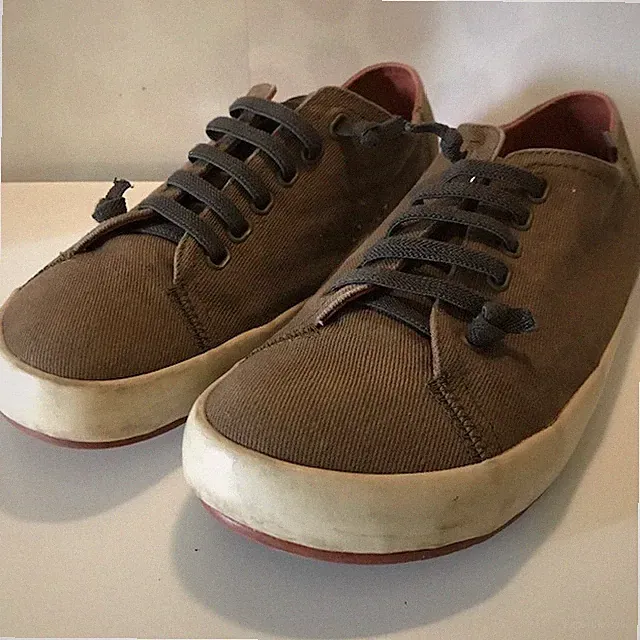CAMPER Rambla Canvas Halbschuhe, Leder gefüttert Gummisohle 43