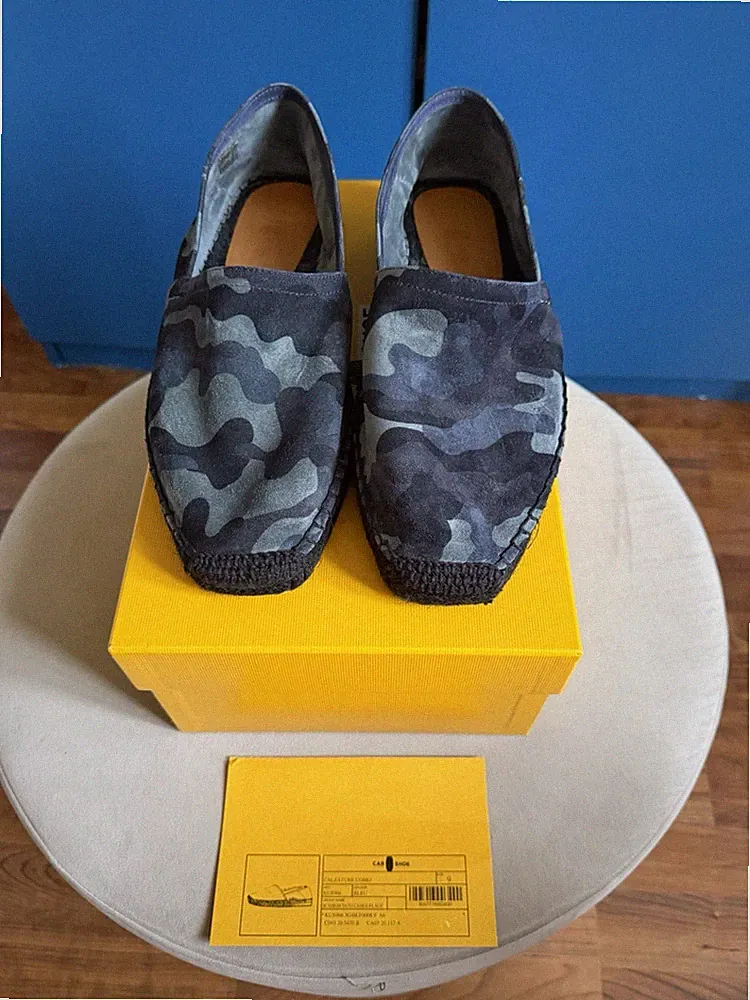 Car Shoe Espadrilles Prada Camouflage