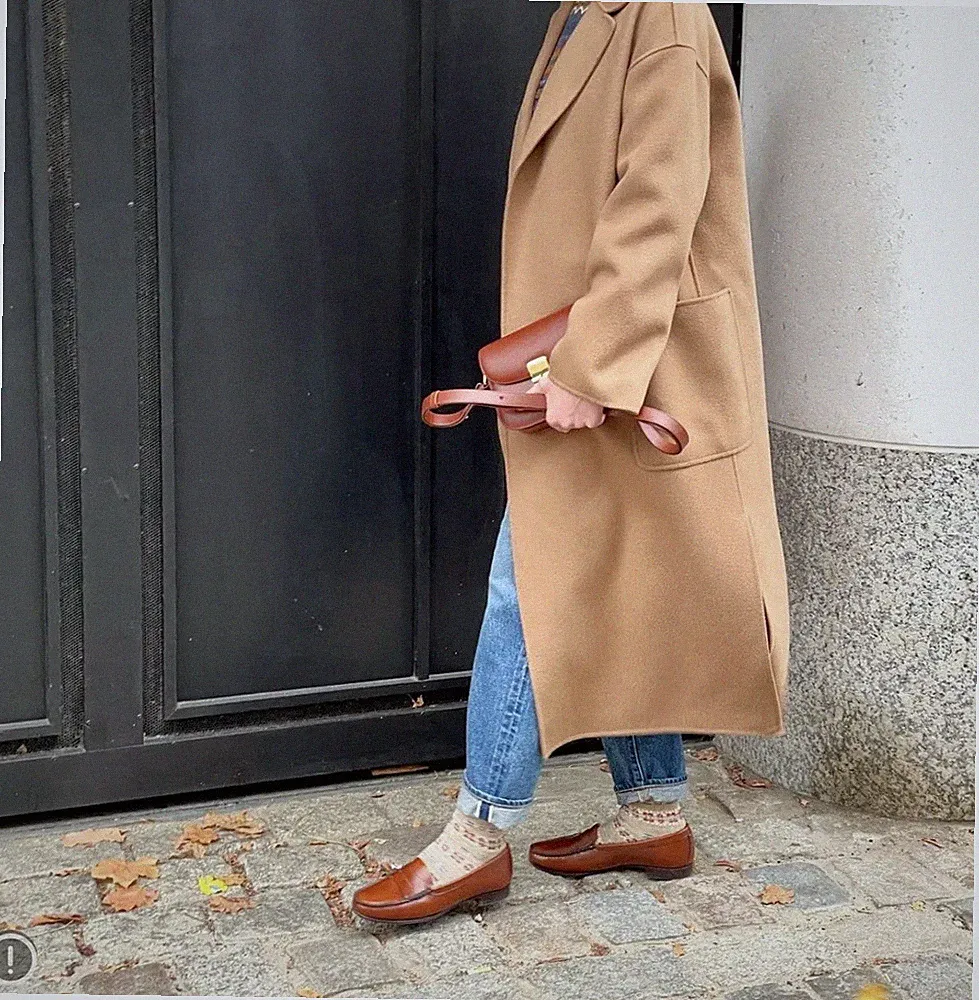 Carmina 1465 Penny Loafers/Mokassins Tan Funchal/Braun (EU 37,5 UK 4,5) Top