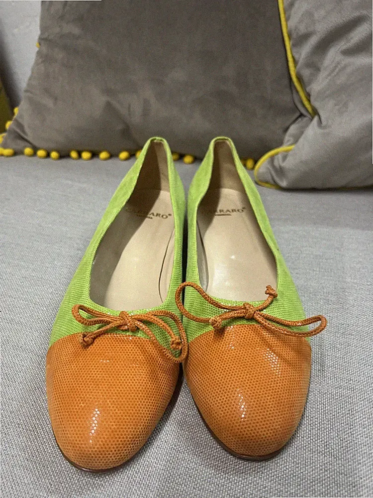 Carraro Venezia Ballerinas 40,5 neuwertig Schuhe Slipper Loafer