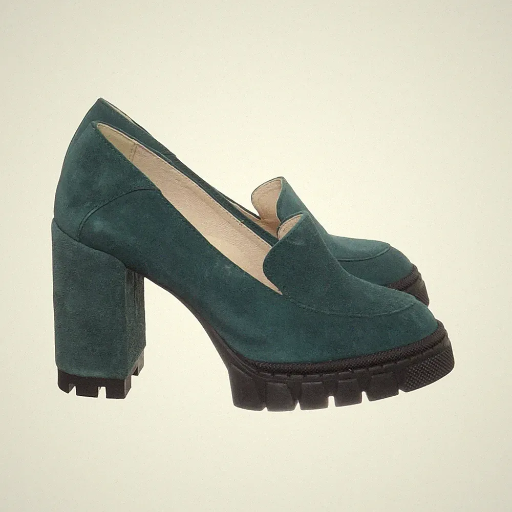 Casu, Loafers, Größe: 36, Leder, Blau, Damen #Byu