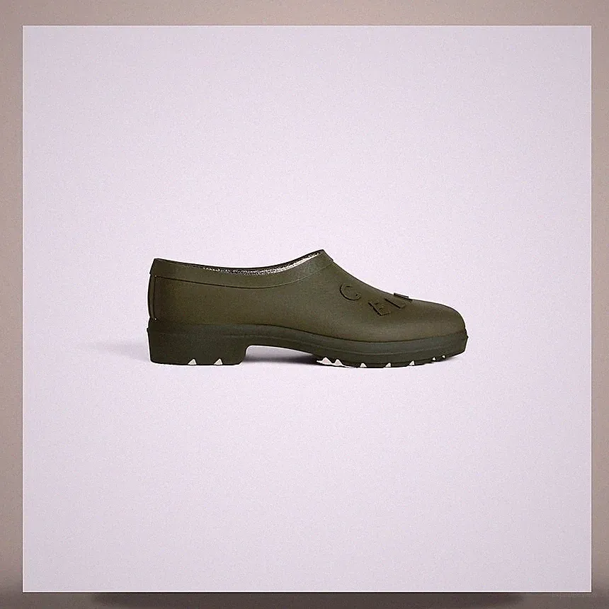 Celine Garten-Clog - Naturkautschuk Licht Khaki 367457035C.15LK 158737833 [U]