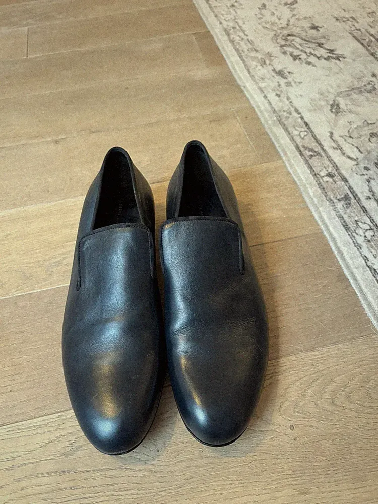 CELINE Paris schwarze Leder Halbschuhe Gr. 40,5 - Top Zustand