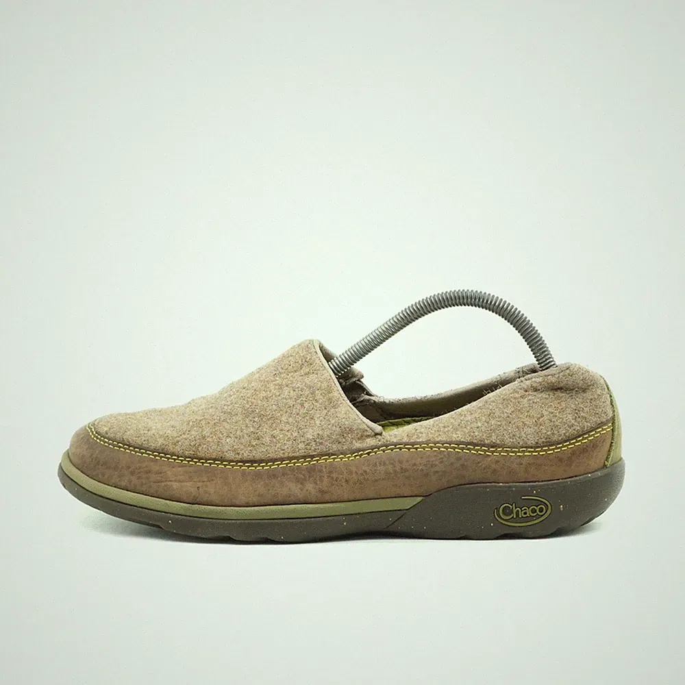 Chaco Damen Sandstone Citron Loafer Braun Wollmischung Footwear Slip-On EU 40