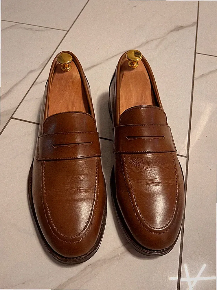 Charles Tyrwhitt Schuhe Penny Loafer braun Gr. 42/8