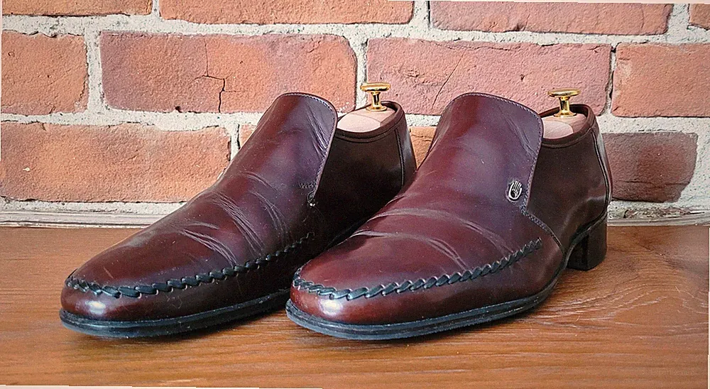 CHEANEY VINTAGE CALDER LOAFERS MADE IN ENGLAND MEN'S UK-6.5 G