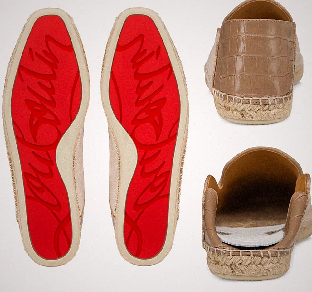 CHRISTIAN LOUBOUTIN Espadrilles Loafers Slippers Sneakers Schuhe Turnschuhe 39