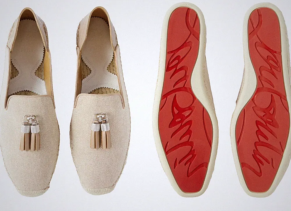 CHRISTIAN LOUBOUTIN Espadrilles Loafers Slippers Sneakers Schuhe Turnschuhe 40