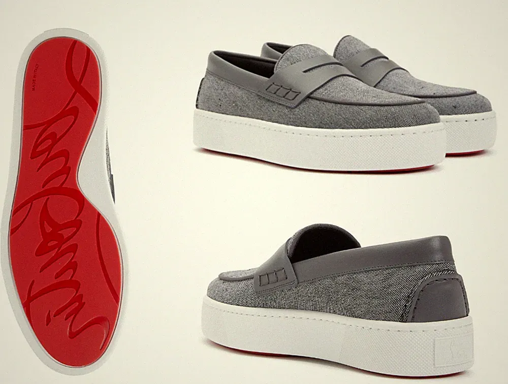 CHRISTIAN LOUBOUTIN Paqueboat Loafers Slippers Sneakers Schuhe Boat Shoes 42,5