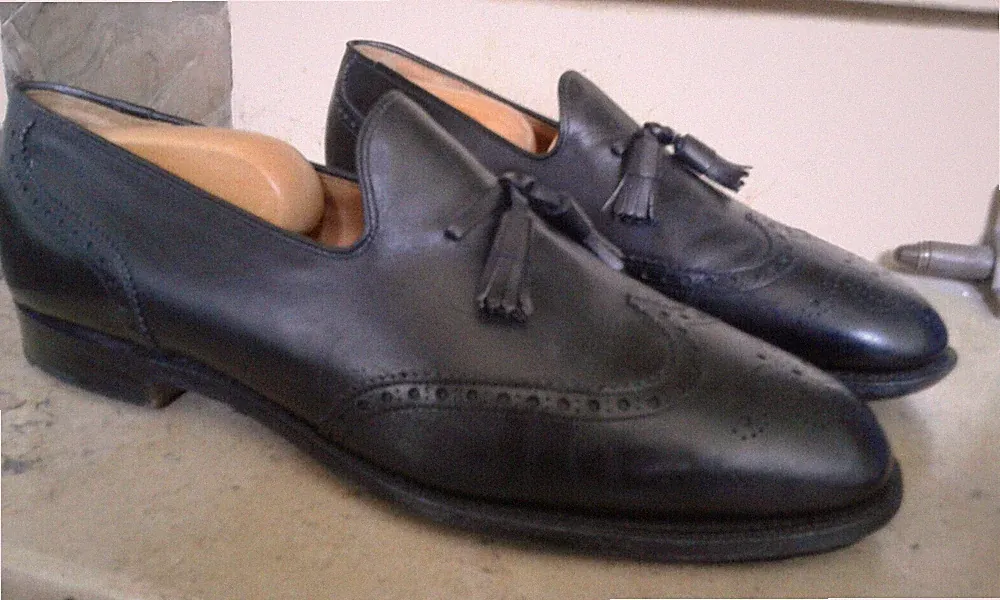 Church custom grade tassle loafers model Madison - Größe 42.5