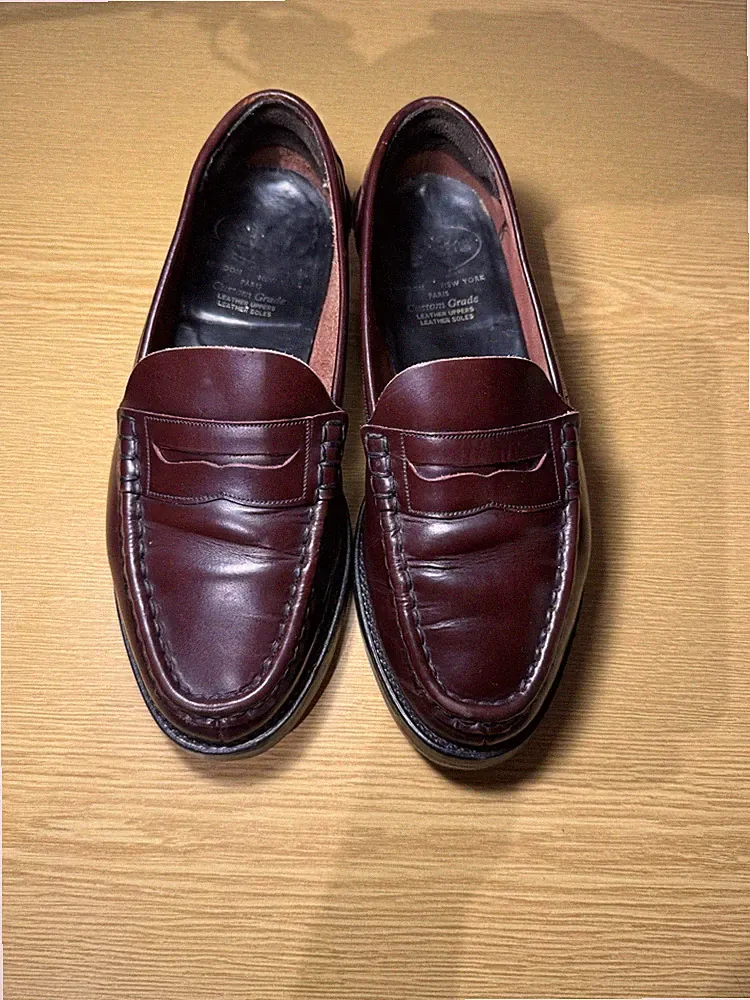 Church's Custom Grade Penny Loafer Herren Bordeaux Leder UK 8 / EU 42