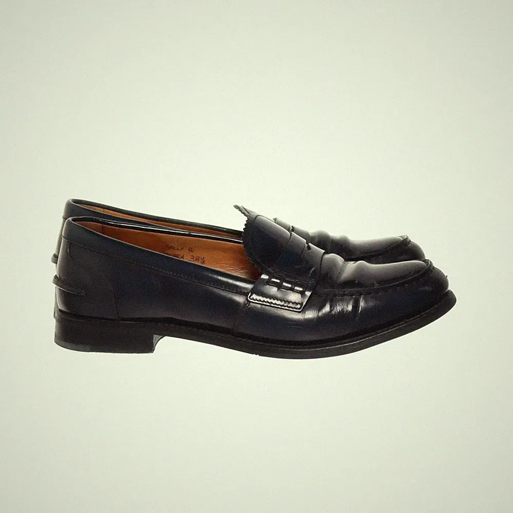 Church's, Loafers, Größe: 38 1/2, Blau, Herren #Jo1