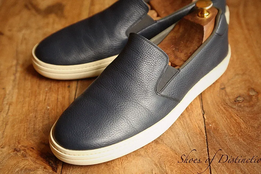 Church's Oscar Navy Blau Halbschuhe Sneaker Schuhe Herren UK 8,5 EU 42,5 US 9,5